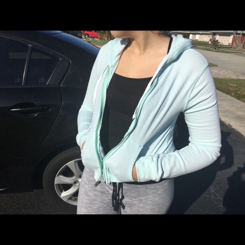 Teal jacket